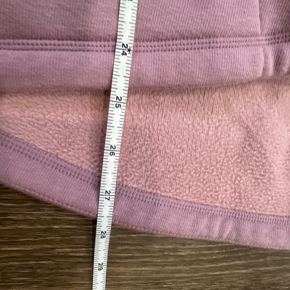 Athleta Cozy Karma Asym Pullover Womens EUC Size Small, Mauve Pink - Picture 12 of 13
